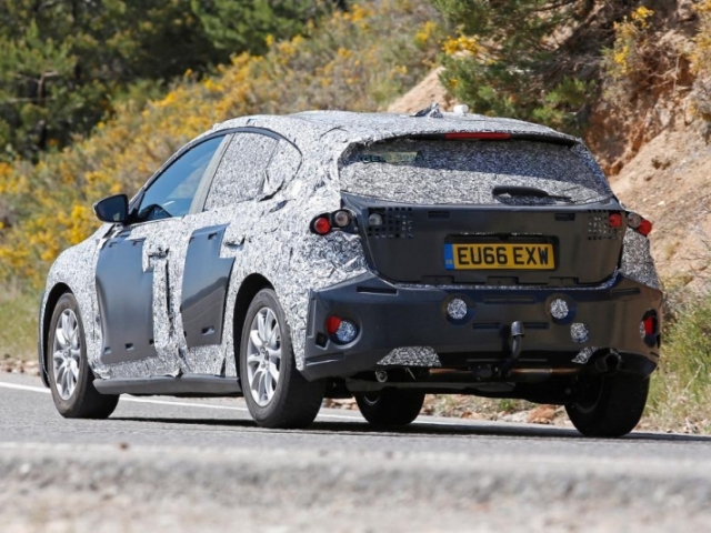 Ford Focus IV - testovací prototyp
