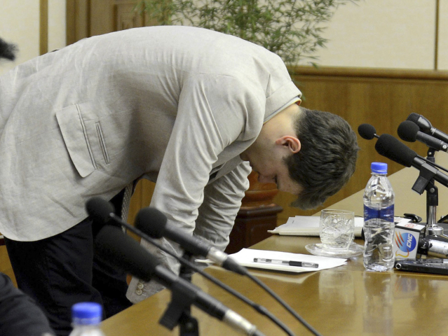 Otto Warmbier, KĽDR, Američan