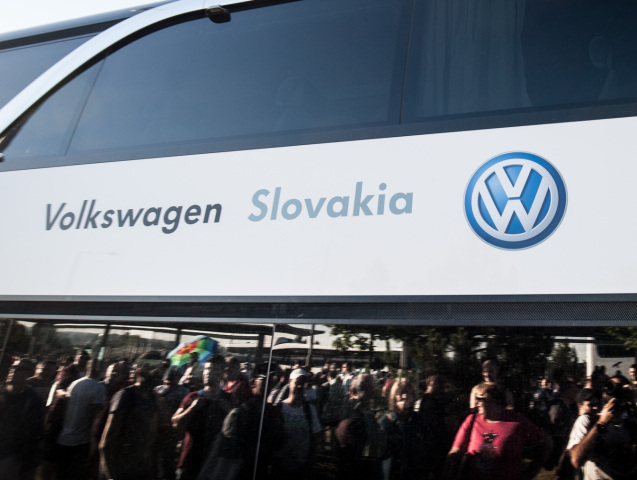 volkswagen, štrajk, protest.