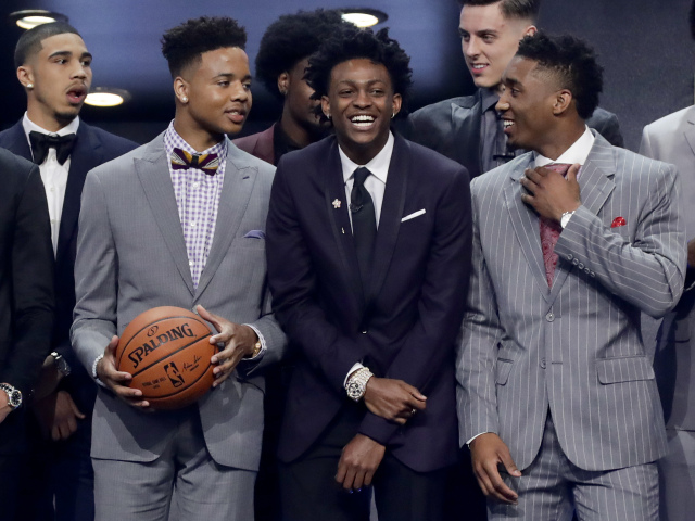 Markelle Fultz, De'Aaron Fox, Donovan Mitchell