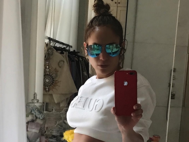 Speváčka a herečka Jennifer Lopez.