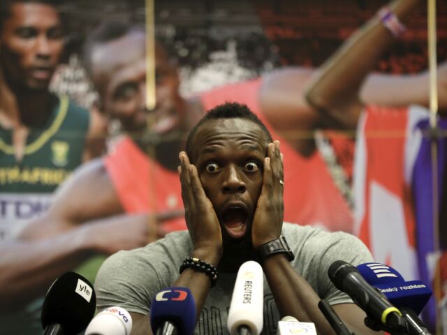 Usain Bolt, Zlatá tretra