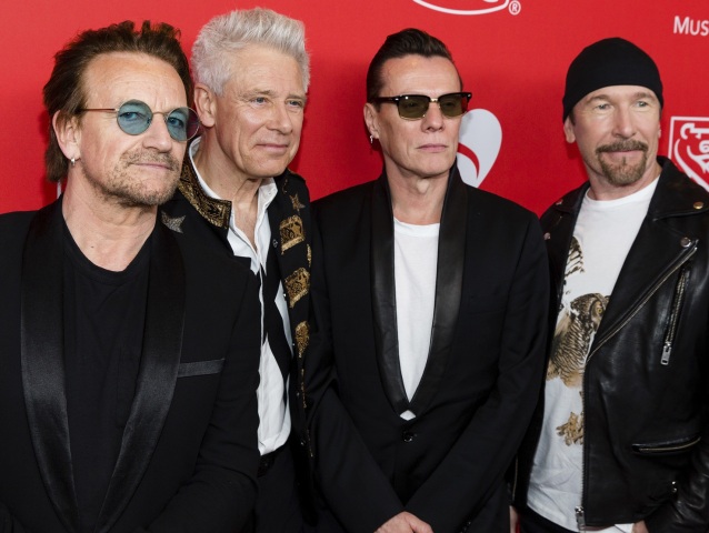 Bono Adam Clayton Larry Mullen Edge U2