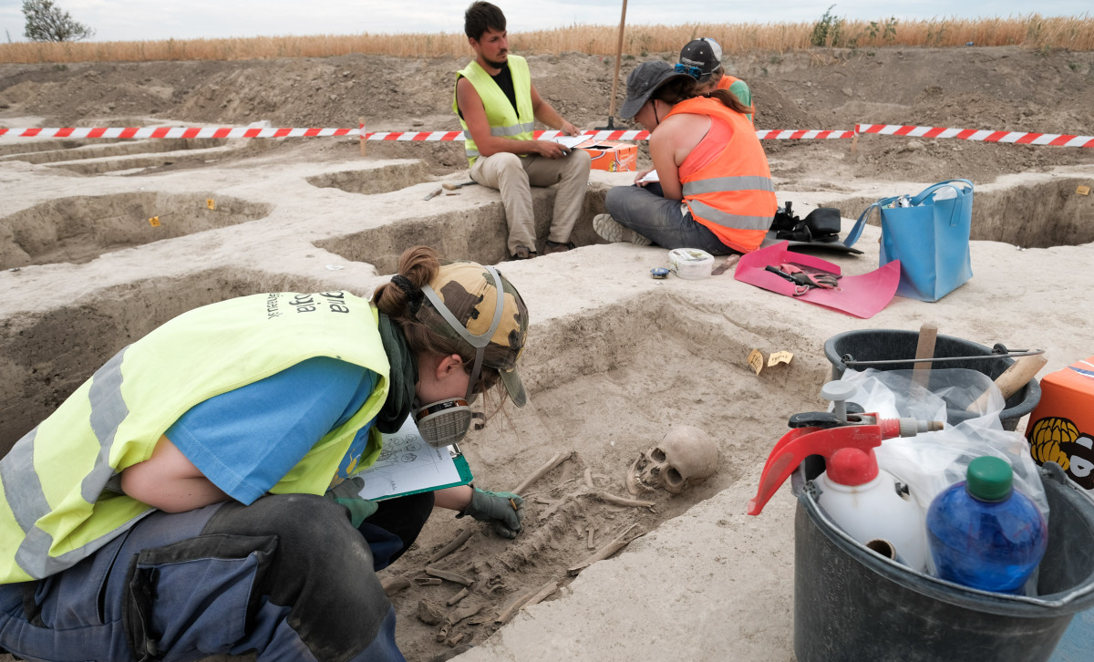 archeologicky nalez podunajske biskupice