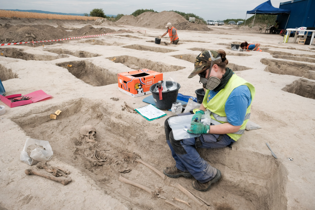 archeologicky nalez podunajske biskupice
