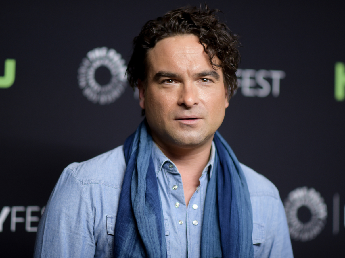 Herec Johnny Galecki na archívnom zábere.