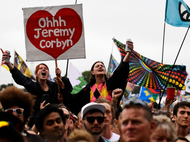 Glastonbury, corbyn