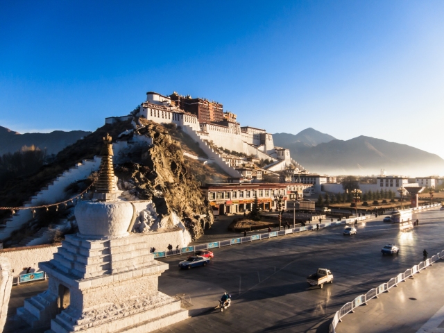 Palác Potala, Lhasa, Dalajláma