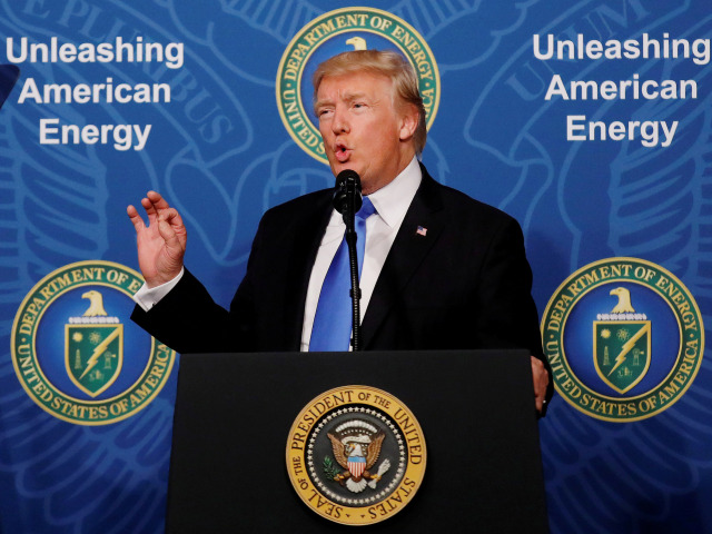 Donald Trump, USA, energetika