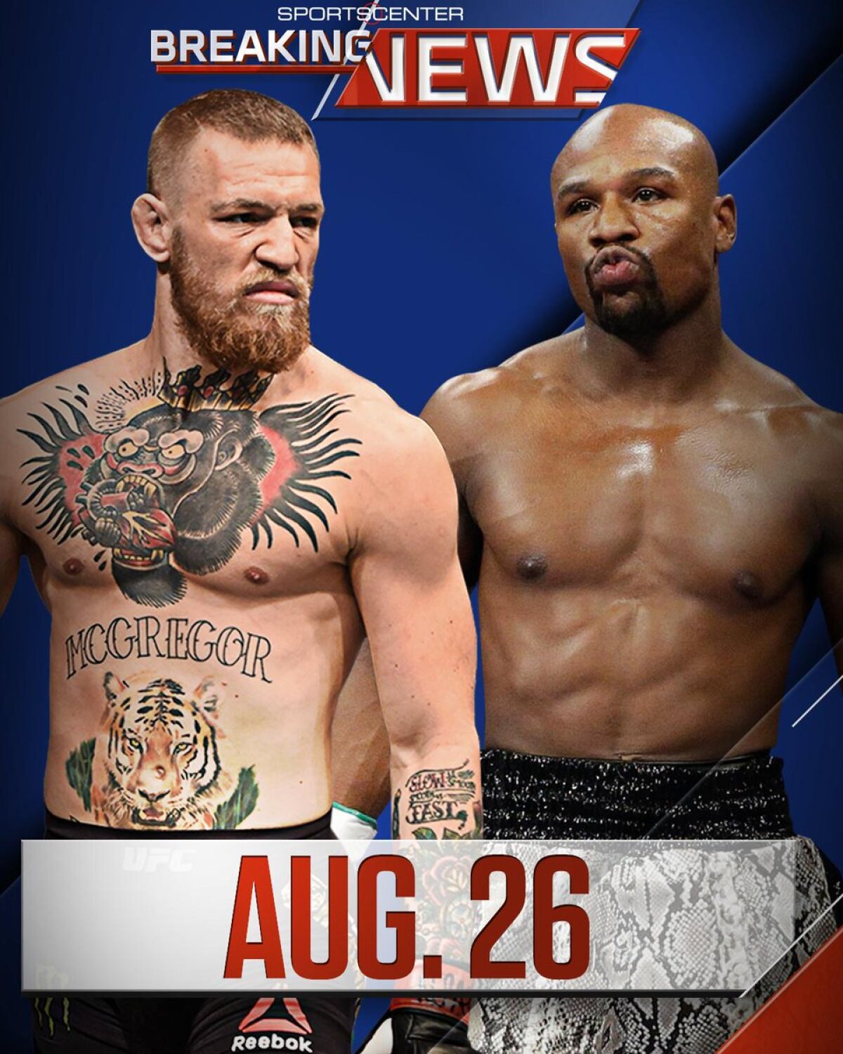 Conor McGregor, Floyd Mayweather.