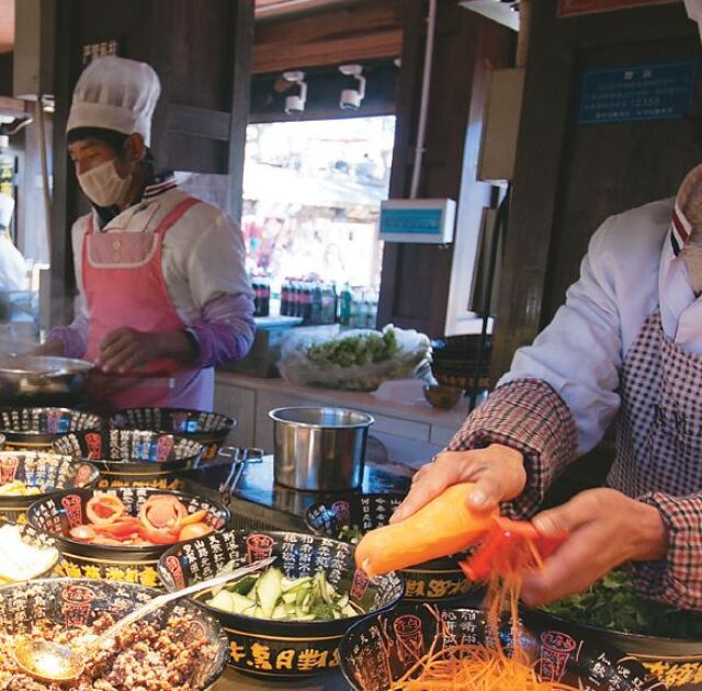 jedlo, street food, čína,