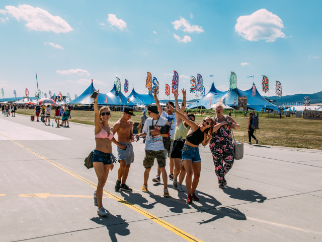 Atmosféra počas prvého dňa Pohody 2017. Pohoda
