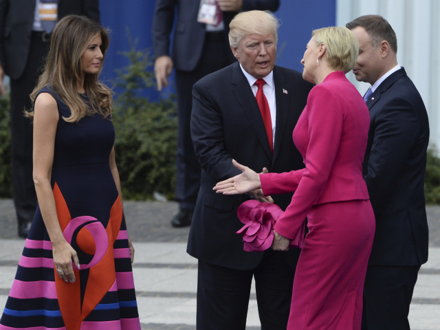 Trump, poľsko, agata duda