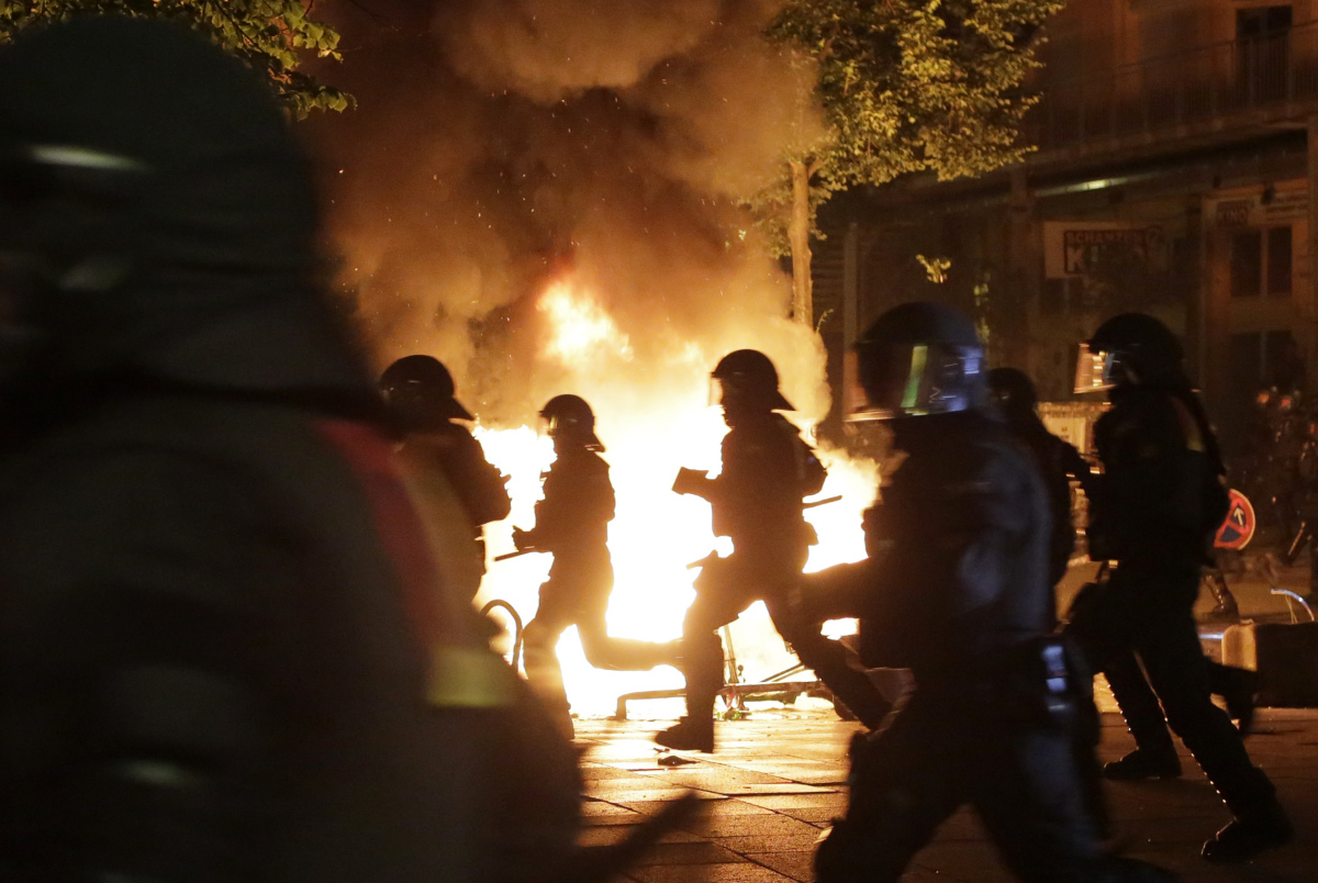 APTOPIX Germany G20 Protests