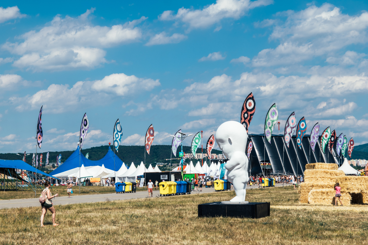 Atmosféra počas prvého dňa Pohody 2017. Pohoda
