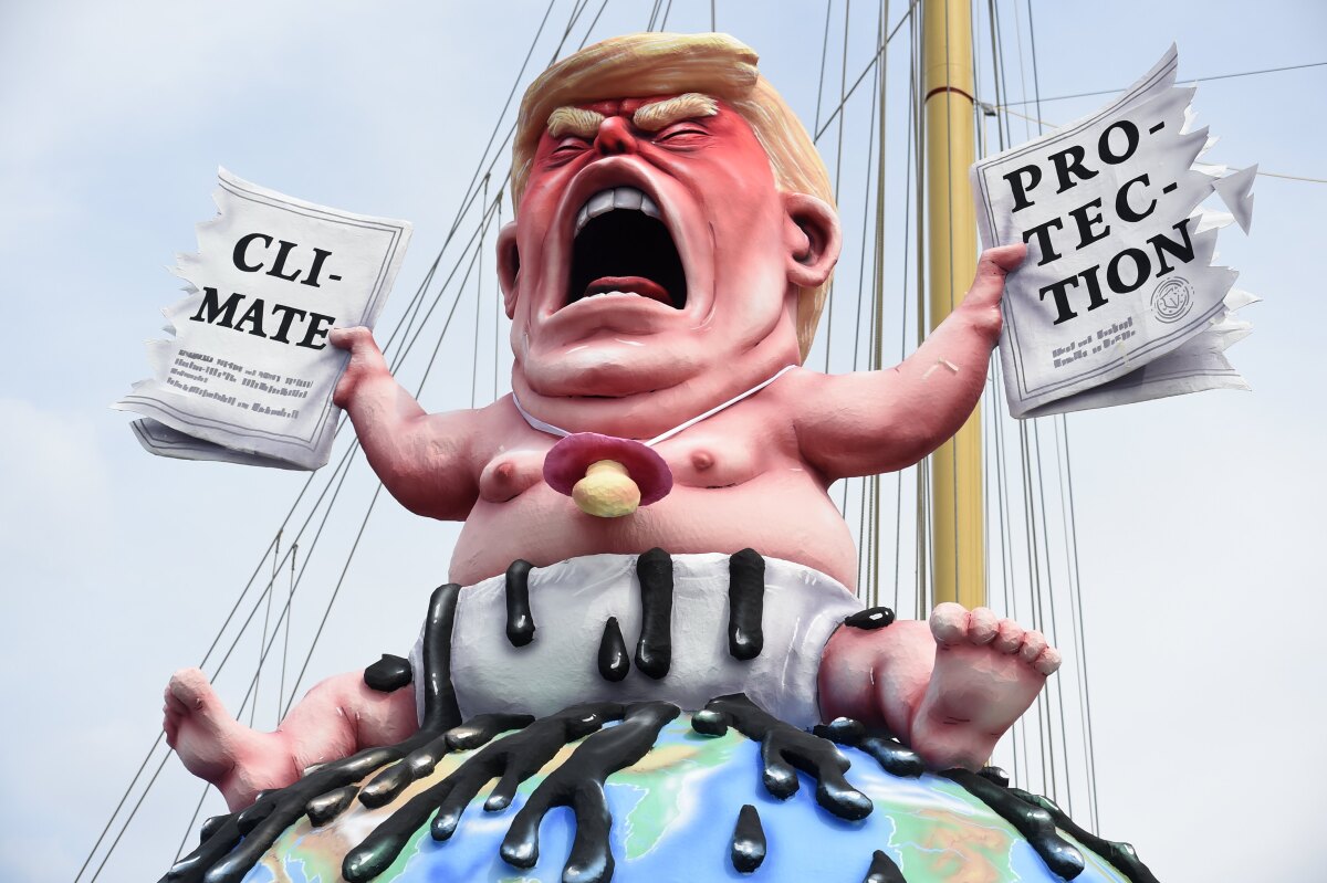 G20-GERMANY/PROTEST GREENPEACE