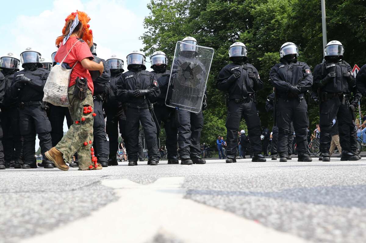 G20-GERMANY/PROTEST