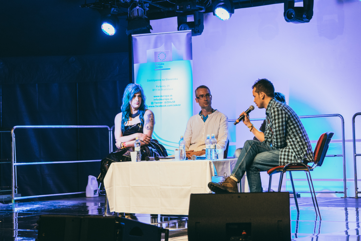 Matia, Daniel Milo, Irena Bihariova a Jakub Goda.