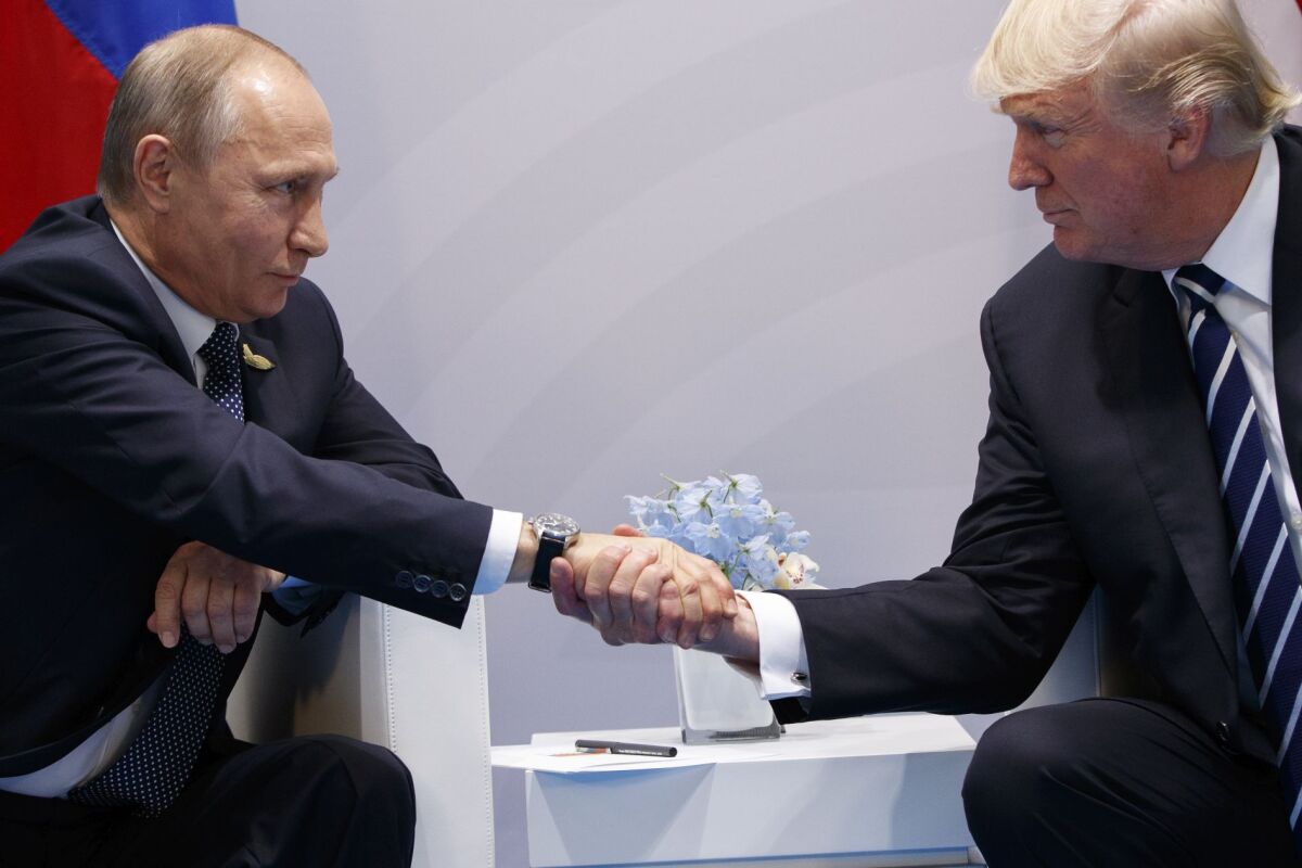 Trump Germany G20 Russia
