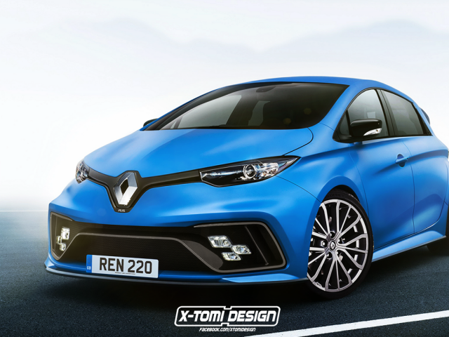 Renault Zoe R.S. - skica