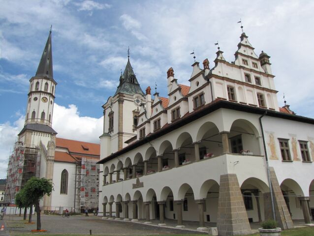 Spiš, Levoča, radnica, kostol sv. jakuba
