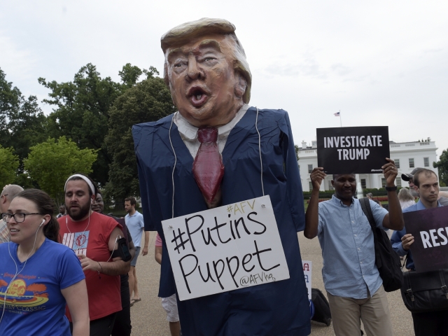 Trump rusko bábika USA