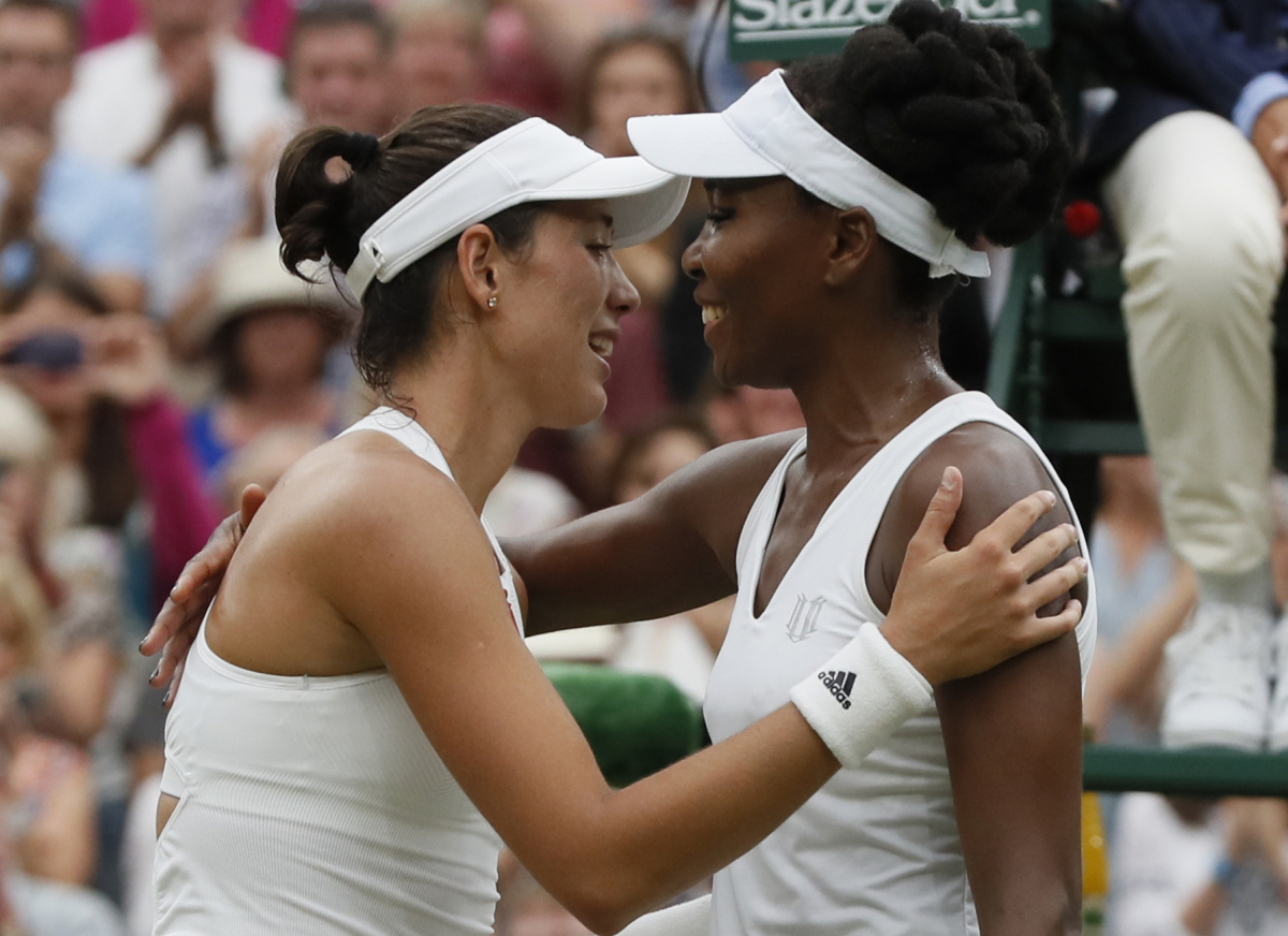 Garbine Muguruzová, Venus Williamsová 