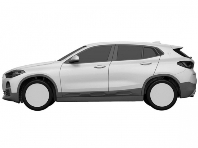 BMW X2 - patentové snímky 2017