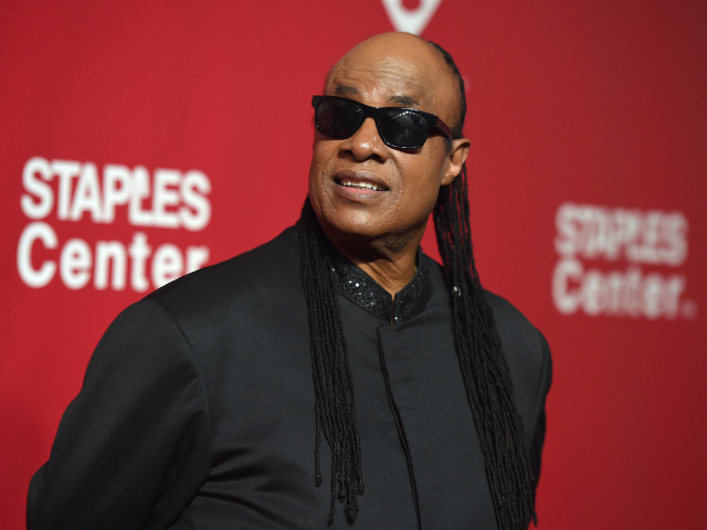 Spevák a skladateľ Stevie Wonder.