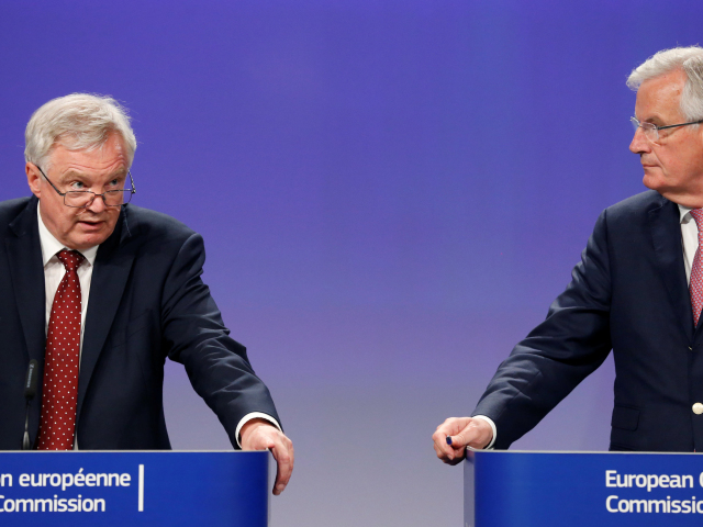 David Davis, Michel Barnier