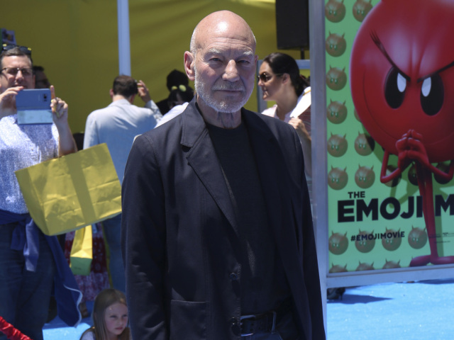 Herec Patrick Stewart.