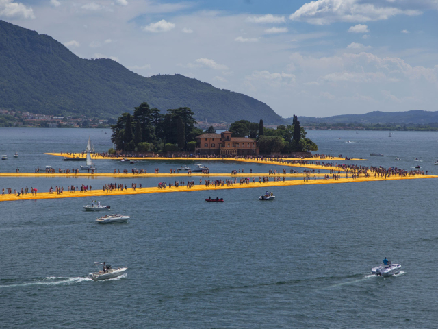 Christo: Plávajúce móla