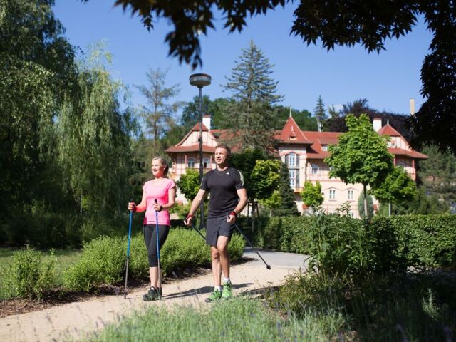 nordic walking, Luhačovice