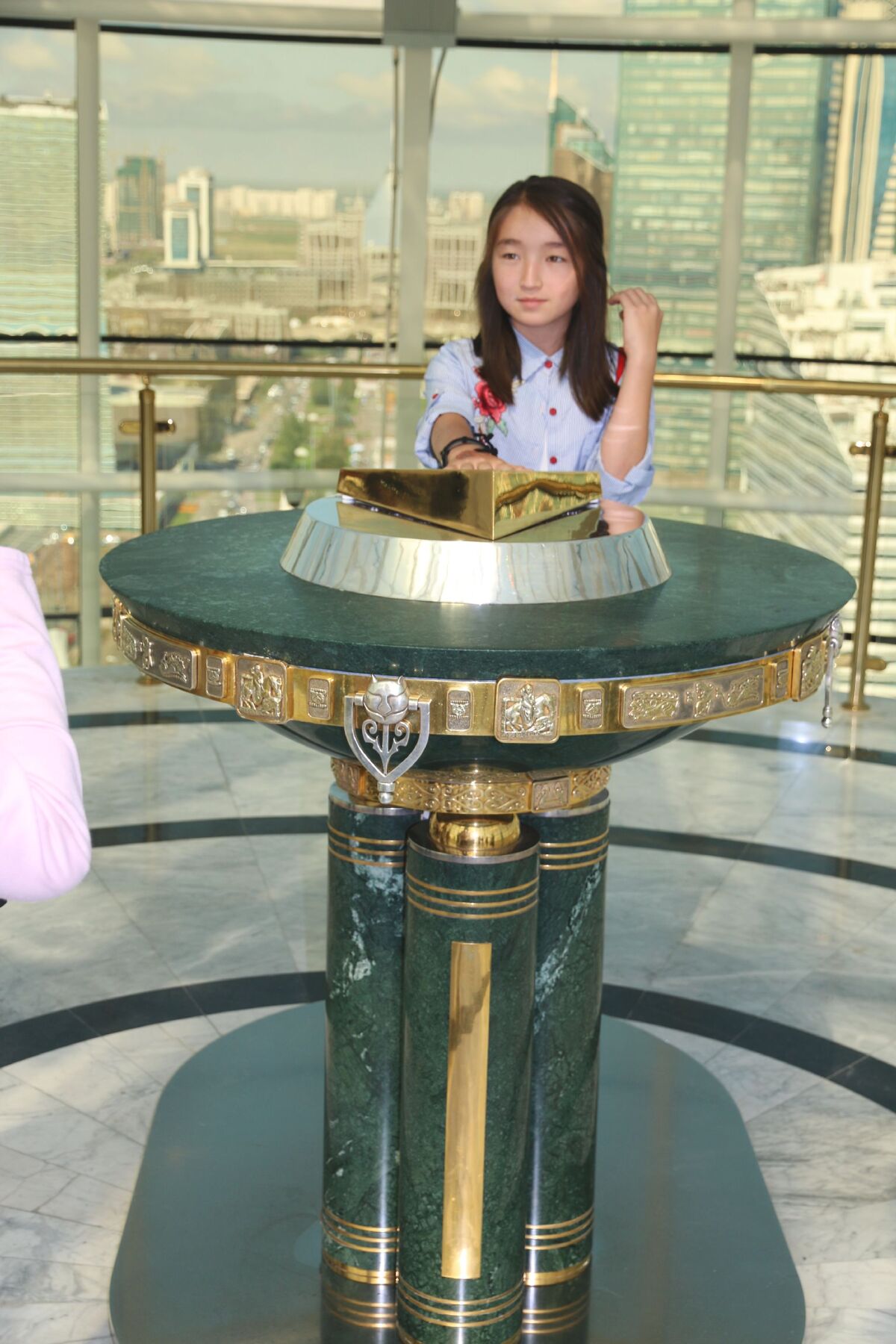 Astana, Kazachstan, pionierka