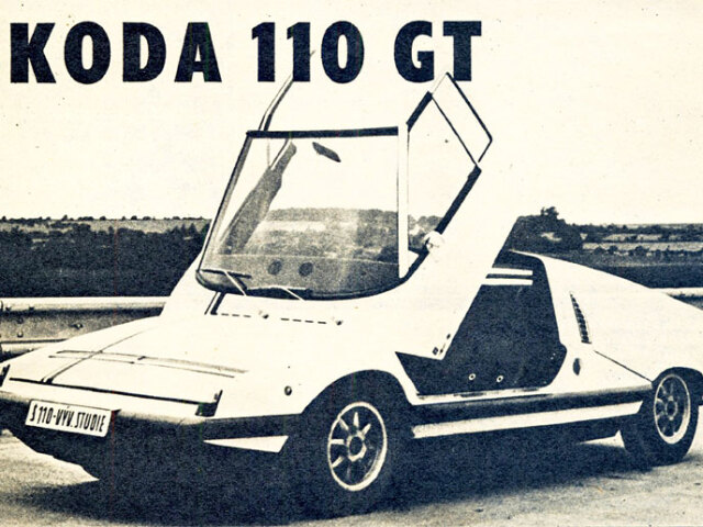 Škoda 110 Super Sport - koncept 1972