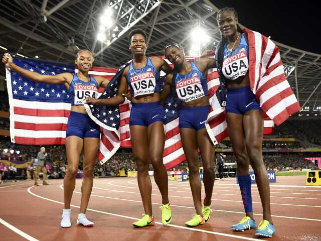 USA štafeta 4x400 m
