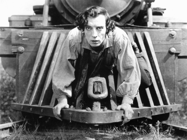 Frigo na mašine Buster Keaton