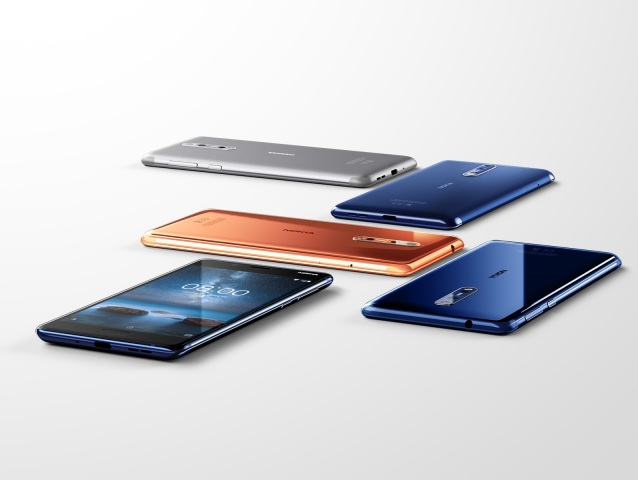 Nokia 8, smartfón, mobil
