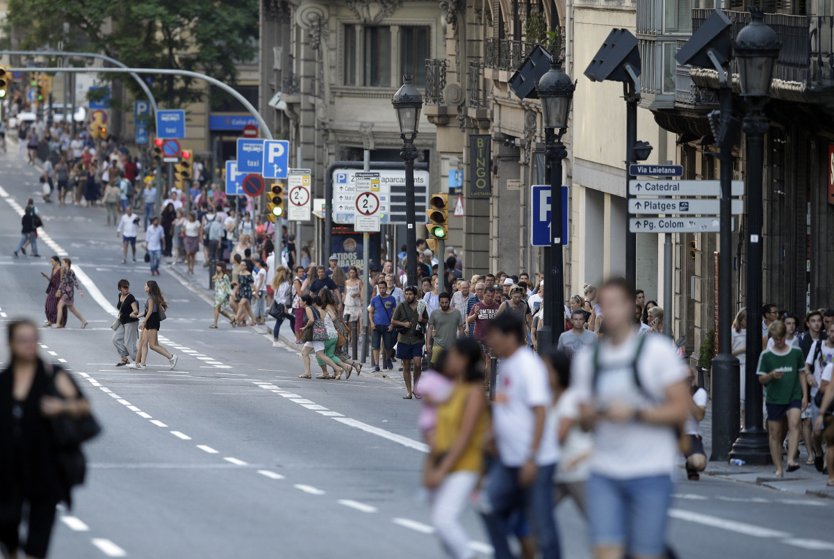 Barcelona, útok
