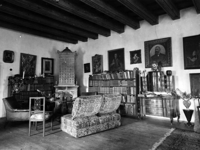 kašiel v Šimonovanoch, historická foto