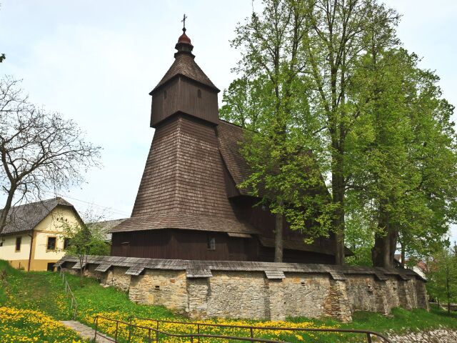 drevený kostol, UNESCO, Hervatov