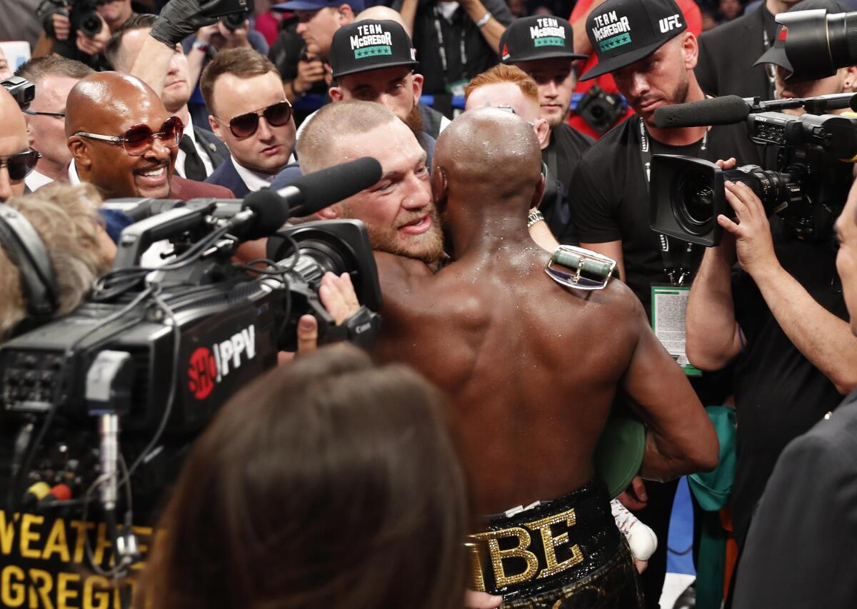 Floyd Mayweather, Conor McGregor