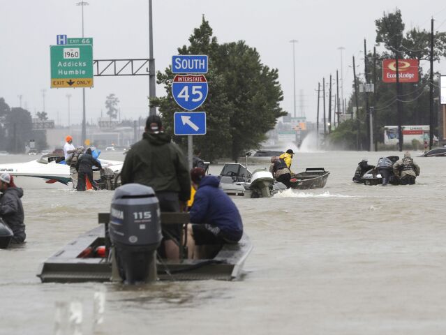 hurikán Harvey, Texas