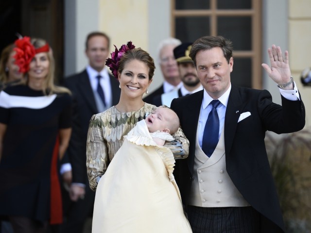 Švédska princezná Madeleine a jej manžel Christopher O'Neill 