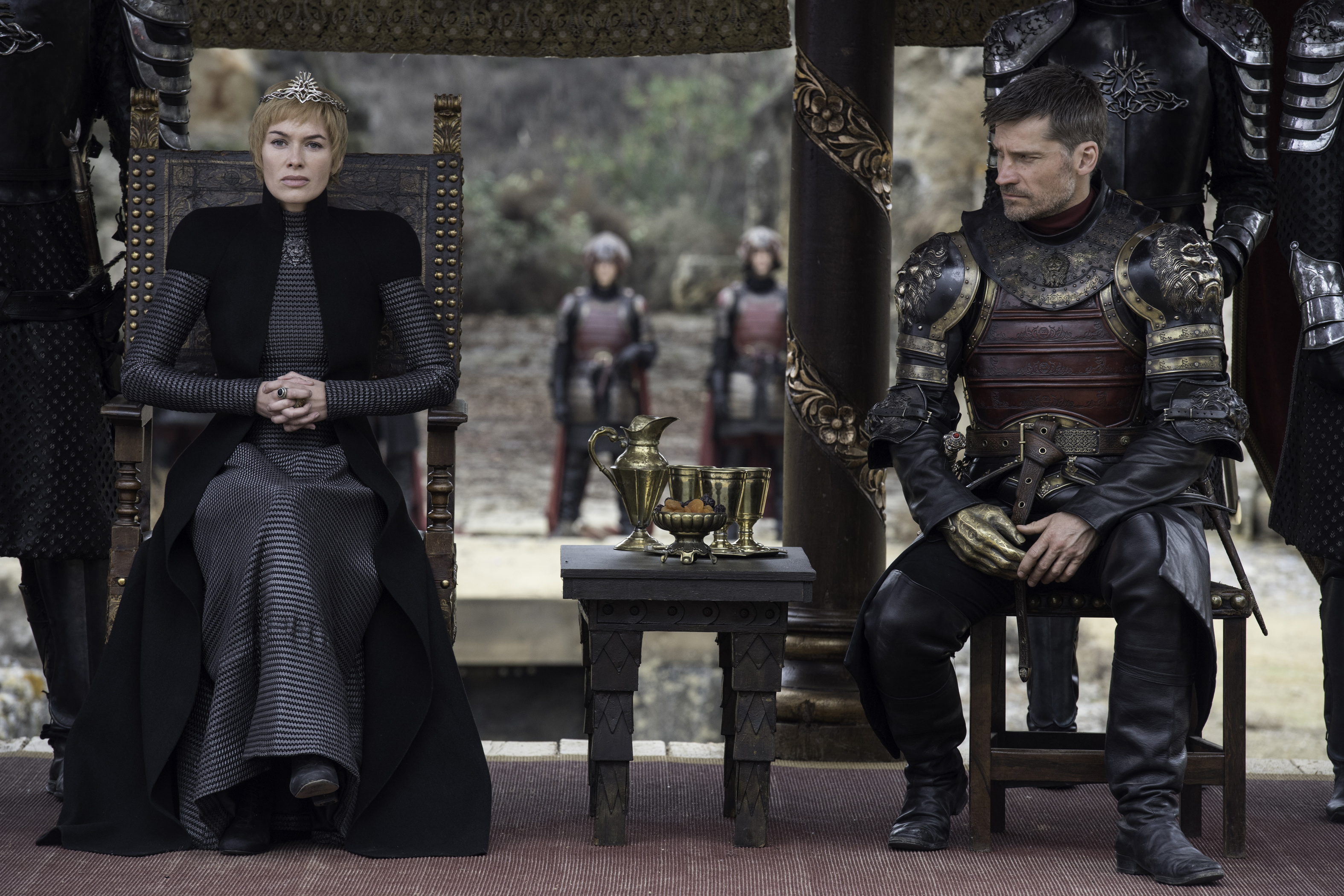 Cersei Lannisterová a jej brat Jaime.