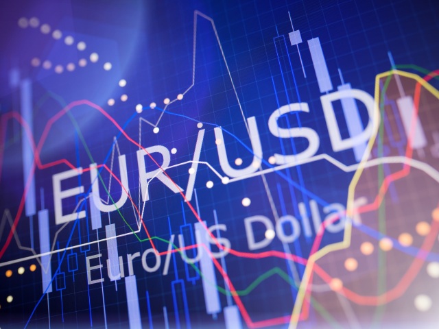 euro, dolár