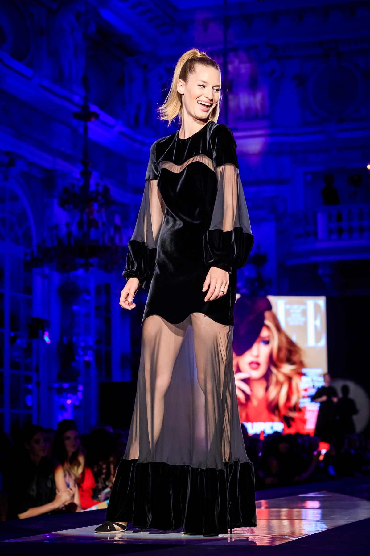 Česká topmodelka Linda Vojtová. 