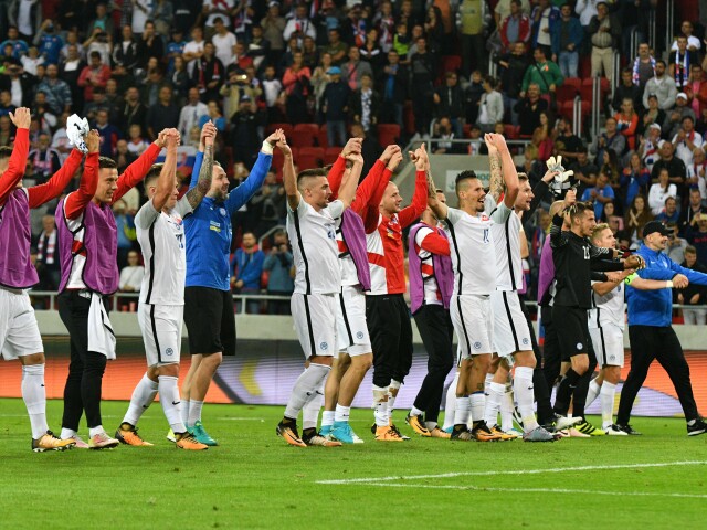 Slovensko, Slovinsko, futbal