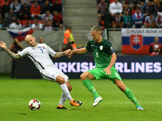 Slovensko, Slovinsko, futbal