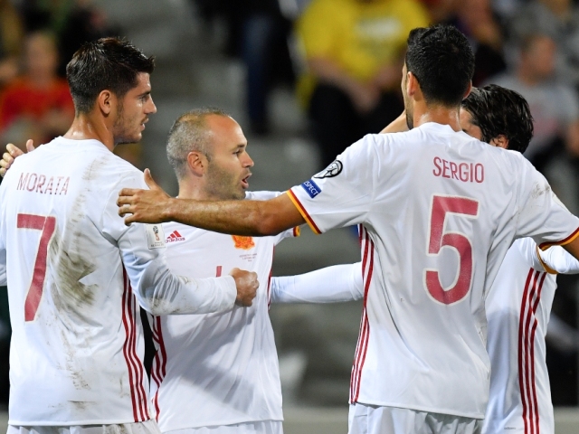 Morata, Iniesta